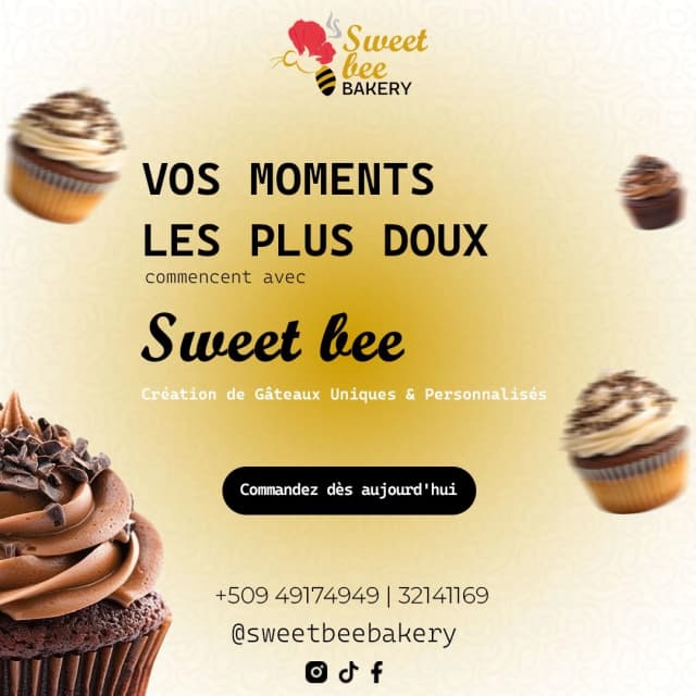 🍯✨ Grand Opening – Sweet Bee Bakery ✨🍯