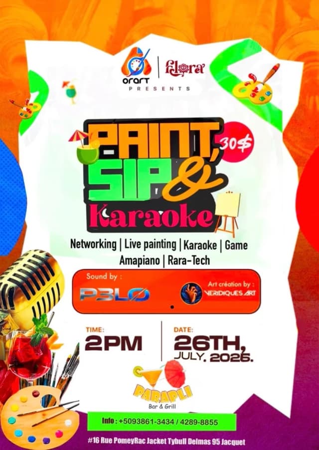PAINT, SIP & KARAOKE
